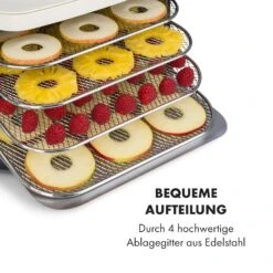 Tutti Frutti Dörrautomat 400W 35-80°C 8 Liter -Klarstein Verkaufsgeschäft 10035481 de 0006 logo