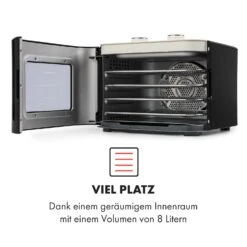 Tutti Frutti Dörrautomat 400W 35-80°C 8 Liter -Klarstein Verkaufsgeschäft 10035481 de 0008 logo