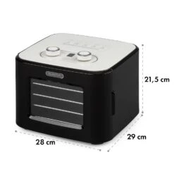 Tutti Frutti Dörrautomat 400W 35-80°C 8 Liter -Klarstein Verkaufsgeschäft 10035481 yy 0009 logo Klarstein Tutti Frutti Dehydrator Black