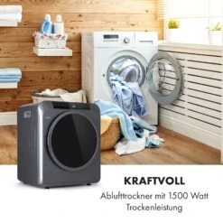 EZ Dry Wäschetrockner Ablufttrockner 1500W 6kg 60cm -Klarstein Verkaufsgeschäft 10035544 de 0004 logo
