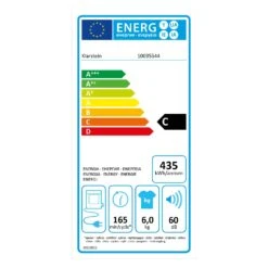 EZ Dry Wäschetrockner Ablufttrockner 1500W 6kg 60cm -Klarstein Verkaufsgeschäft 10035544 energy label