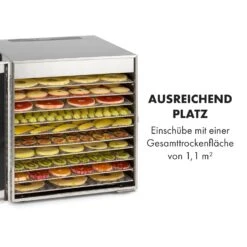 Captain Jerky 110 Dörrautomat 1000W 30-90 °C 24h-Timer Edelstahl 12 Captain Jerky 110 Dörrautomat 1000W 30-90 °C 24h-Timer Edelstahl -Klarstein Verkaufsgeschäft 10035735 de 0004 logo