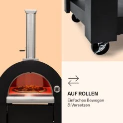 Diavolo Napoletana Pizzaofen Holzofen Rostfreier Edelstahl -Klarstein Verkaufsgeschäft 10035759 de 0007 logo