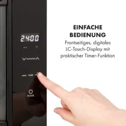 Mega Jerky Dörrautomat 650W 50-80°C LC-Touch-Display Timer -Klarstein Verkaufsgeschäft 10035853 de 0003 logo