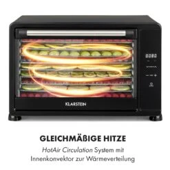 Mega Jerky Dörrautomat 650W 50-80°C LC-Touch-Display Timer -Klarstein Verkaufsgeschäft 10035853 de 0006 logo