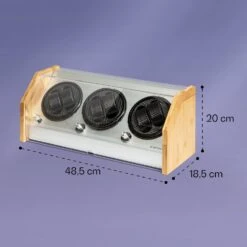 Garonne 6 Uhrenbeweger 6 Uhren 3 Geschwindigkeiten 4 Modi Bambus -Klarstein Verkaufsgeschäft 10036043 yy 0005 logo