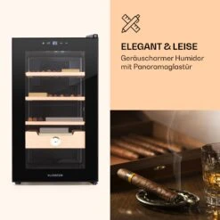 Klarstein El Presidente 48 Zigarren-Humidor 48L 3 Einschübe 1 Fach Zedernholz 10 Klarstein El Presidente 48 Zigarren-Humidor 48L 3 Einschübe 1 Fach Zedernholz -Klarstein Verkaufsgeschäft 10036103 de 0003 logo