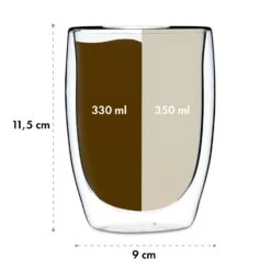 Jesolo Doppelwandige Thermogläser 350 Ml Handgemacht Borosilikatglas -Klarstein Verkaufsgeschäft 10036363 yy 0007 logo