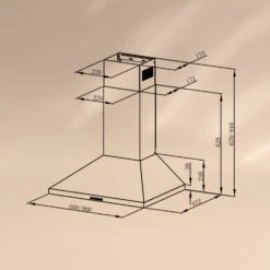 Victoria 90 Dunstabzugshaube 90cm Retro-Design 644,5m³/h 2 LED-Lampen 12 Victoria 90 Dunstabzugshaube 90cm Retro-Design 644,5m³/h 2 LED-Lampen -Klarstein Verkaufsgeschäft 10036450 yy 0006 logo