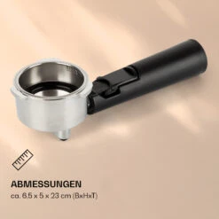 Passionata Espressomaker Siebträger Aluminiumlegierung Zubehör -Klarstein Verkaufsgeschäft 10037856 de 0004 logo