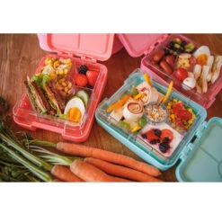 Schmatzfatz Easy Snackbox 4 Fächer 18 X 15 X 5 Cm (BxHxT) -Klarstein Verkaufsgeschäft 10037948 yy 0003 logo