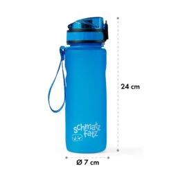 Schmatzfatz Trinkflasche Sportflasche 500 Ml 24 Cm Tritan -Klarstein Verkaufsgeschäft 10037950 yy 0008 usp