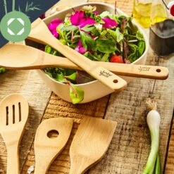 Kochlöffelset Mit Aufbewahrungsbox 6er Set Nachhaltig Leicht Bambus -Klarstein Verkaufsgeschäft 10038026 yy 0004 logo