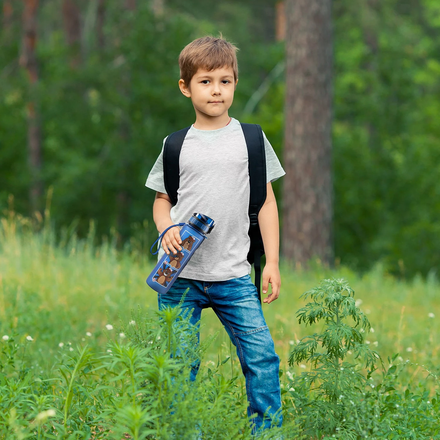 Lyseren Kindertrinkflasche 600 Ml Trinkskala Auslaufsicher Fruchtfilter 2 Lyseren Kindertrinkflasche 600 Ml Trinkskala Auslaufsicher Fruchtfilter – Bild 2