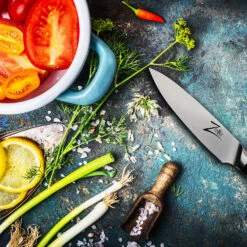 Razor-Edge Serie 4" Schälmesser 59 HRC Edelstahl -Klarstein Verkaufsgeschäft 10039044 yy 0003 logo