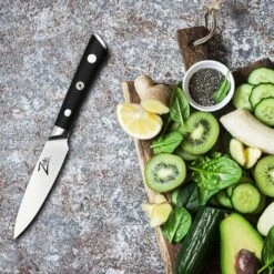 Razor-Edge Serie 4" Schälmesser 59 HRC Edelstahl -Klarstein Verkaufsgeschäft 10039044 yy 0004 logo