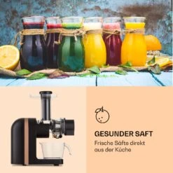Bella Elegance Saftpresse 200 W 400 Ml BPA-frei -Klarstein Verkaufsgeschäft 10039899 de 0005 logo