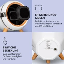 Sindelfingen Uhrenbeweger Rechts-Links-Lauf 1 Uhr Schwarz 9 Sindelfingen Uhrenbeweger Rechts-Links-Lauf 1 Uhr Schwarz -Klarstein Verkaufsgeschäft 10040050 de 0004 logo