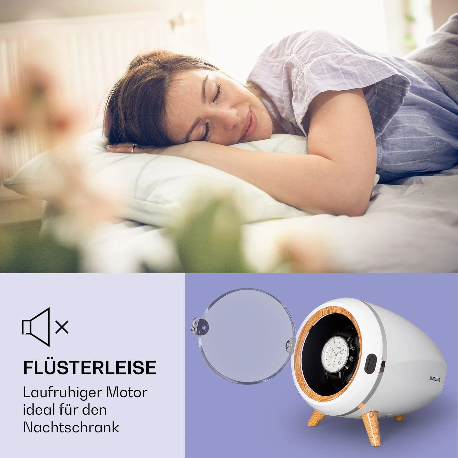 Sindelfingen Uhrenbeweger Rechts-Links-Lauf 1 Uhr Schwarz 5 Sindelfingen Uhrenbeweger Rechts-Links-Lauf 1 Uhr Schwarz – Bild 5