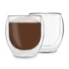 DUOS Jumbo Doppelwandiges Glas 410 Ml Thermofunktion Edelstahl-Löffel
