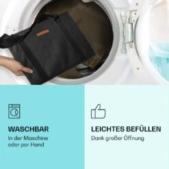 Einkaufstasche 4er Set Wiederverwendbar Waschbar Faltbar Verstärkt -Klarstein Verkaufsgeschäft 10040842 de 0004 logo