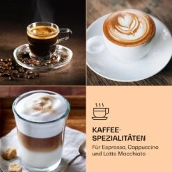 Libeica Espressomaschine 19 Bar Ca. 10 Tassen 1,8 Liter Milchschaum -Klarstein Verkaufsgeschäft 10041253 de 0005 logo