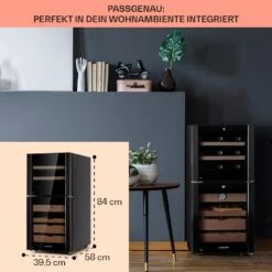 El Dorado 89 Humidor & Weinkühlschrank Touch 89L LED -Klarstein Verkaufsgeschäft 10041276 de 0006 logo