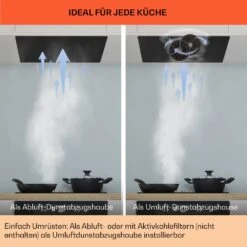 Camila Dunstabzugshaube Einbau 52 Cm 397 M³/h LED Touch Edelstahl -Klarstein Verkaufsgeschäft 10041345 de 0007 usp