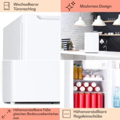 Fargo 67 Kühlschrank Minibar 67 Liter / 4 Liter Gefrierfach Kompakt 11 Fargo 67 Kühlschrank Minibar 67 Liter / 4 Liter Gefrierfach Kompakt -Klarstein Verkaufsgeschäft 10045043 de 0005 usp