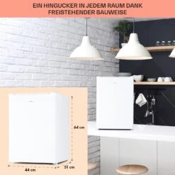 Fargo 67 Kühlschrank Minibar 67 Liter / 4 Liter Gefrierfach Kompakt 12 Fargo 67 Kühlschrank Minibar 67 Liter / 4 Liter Gefrierfach Kompakt -Klarstein Verkaufsgeschäft 10045043 de 0006 usp