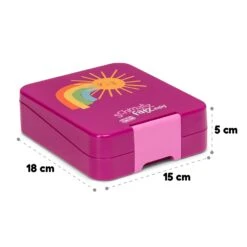 Klarstein Schmatzfatz Easy Snackbox 4 Fächer 18 X 15 X 5 Cm (BxHxT) -Klarstein Verkaufsgeschäft 10045068 yy 0011 dimensions