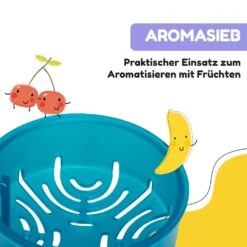 Wakaba Trinkflasche 800 Ml Tritan BPA-frei -Klarstein Verkaufsgeschäft 10045137 de 0006 usp