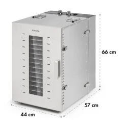 Master Jerky 16 Dörrautomat + Fleischhaken Set 1500W 40-90 °C 15h-Timer Edelstahl Silber -Klarstein Verkaufsgeschäft 60002668 yy 0009 logo Klarstein Master Jerky 16 Doerrautomat Haken Set