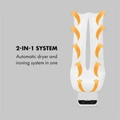 ShirtButler Pro Automatisches Trocknersystem Hemd / Hose / Schuhe 1200W 2-in-1 70°C Timer Weiß -Klarstein Verkaufsgeschäft 60002670 yy 0003 logo Klarstein ShirtButler Pro Trocknersystem weiss