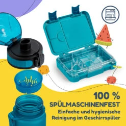 Schmatzfatz Frühstücksset Lunchbox & Trinkflasche Tritan Dicht BPA-frei 12 Schmatzfatz Frühstücksset Lunchbox & Trinkflasche Tritan Dicht BPA-frei -Klarstein Verkaufsgeschäft 60002946 de 0005 logo
